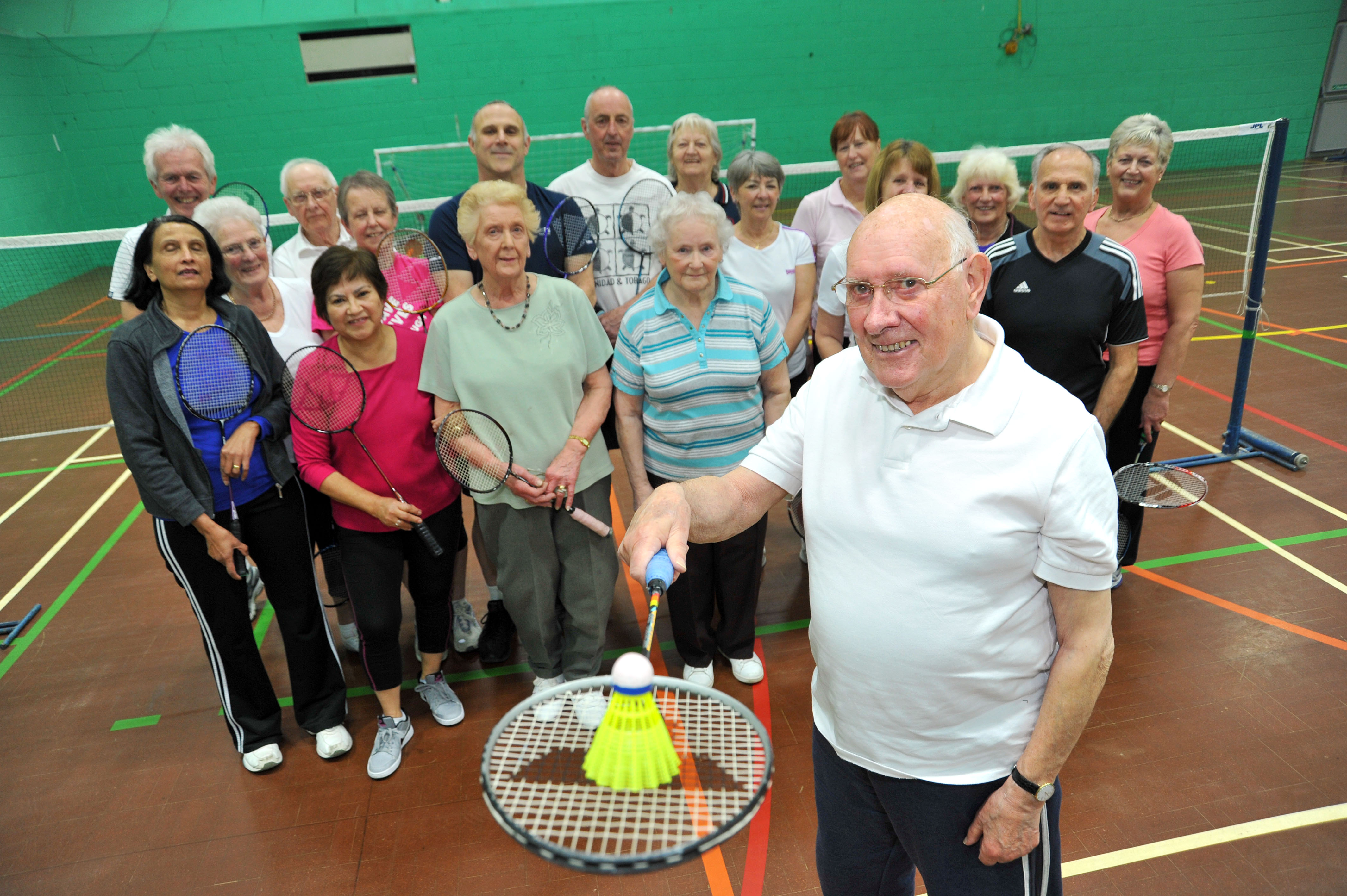 The dual benefits of joining Spalding’s Fifty Plus Badminton Club The