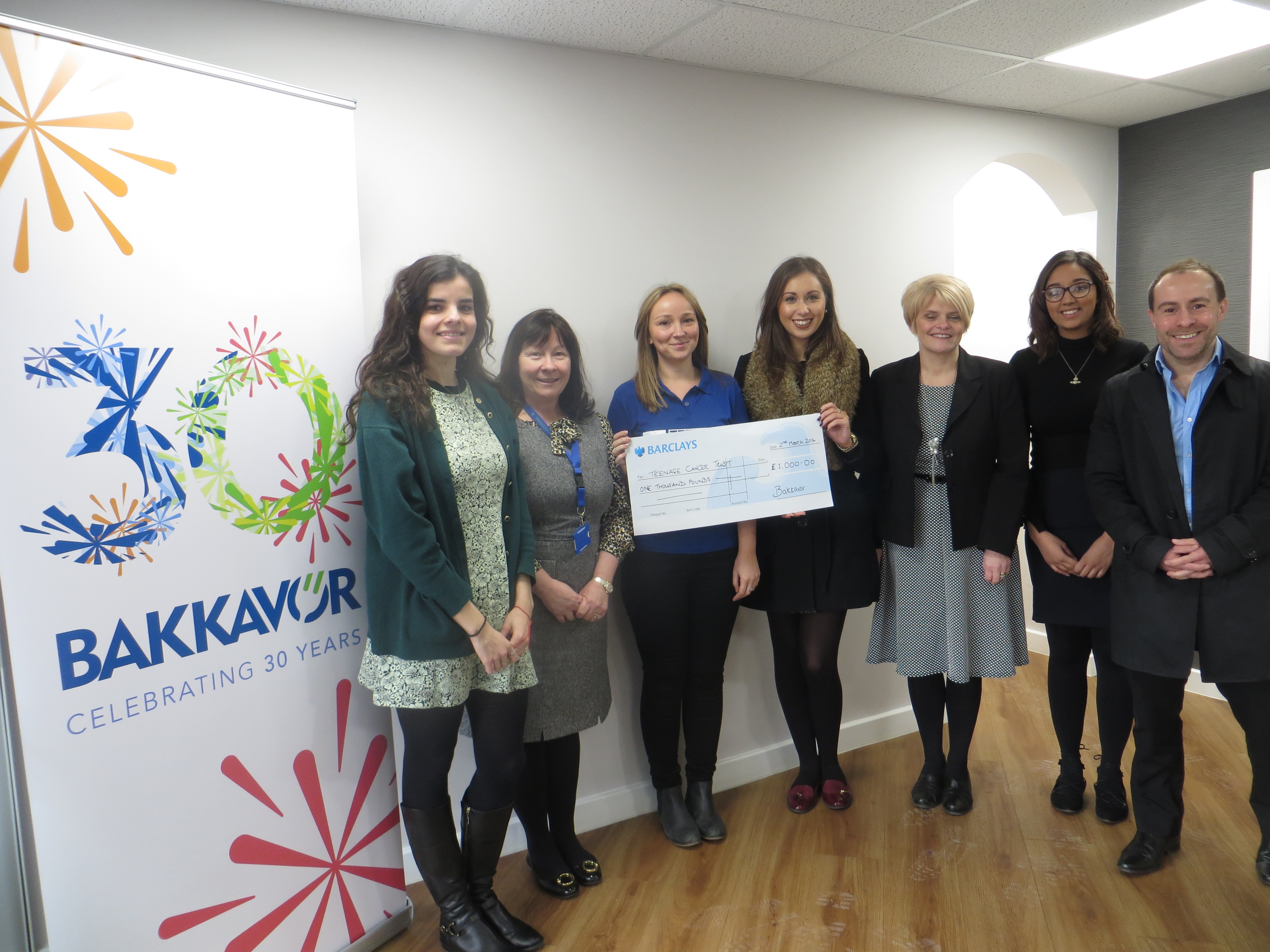 Bakkavor employees’ £1,000 for cancer charity The Voice