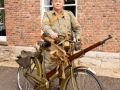 Robert Ely, dressed as 1942-44 South Holland Home Guard