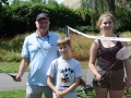 Glyn Long, Harry Carney (9) and Isabel Houchen (13). Activate! Holbeach