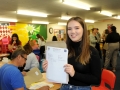Anna Viller picked up 3As. Spalding High School A Level results