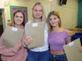 Pictured from left, Lauren Stong is looking to get into child nursing, Sophie Wright will study textiles at Bath Spa and Georgina Maplethorpe  is heading to Loughborough University to do a course in medicinal pharmaceuticals. Spalding High School A Level results