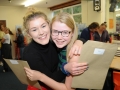 Alice Hendy (left) and Katie Sutton are off to university together. The pair had no idead they had both applied for International Development course at the University of East Anglia. Spalding High School A Level results