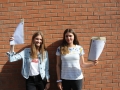 Ruby Toynton and Vivian Wales are both going to study A Levels at Spalding Grammar School