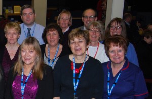 More of the 56 NHS staff acknowledged for long service. Photo supplied.