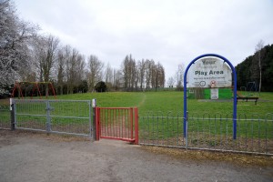 The play area in Chiltern Drive touted for being used as an extension to Spalding Cemetery.