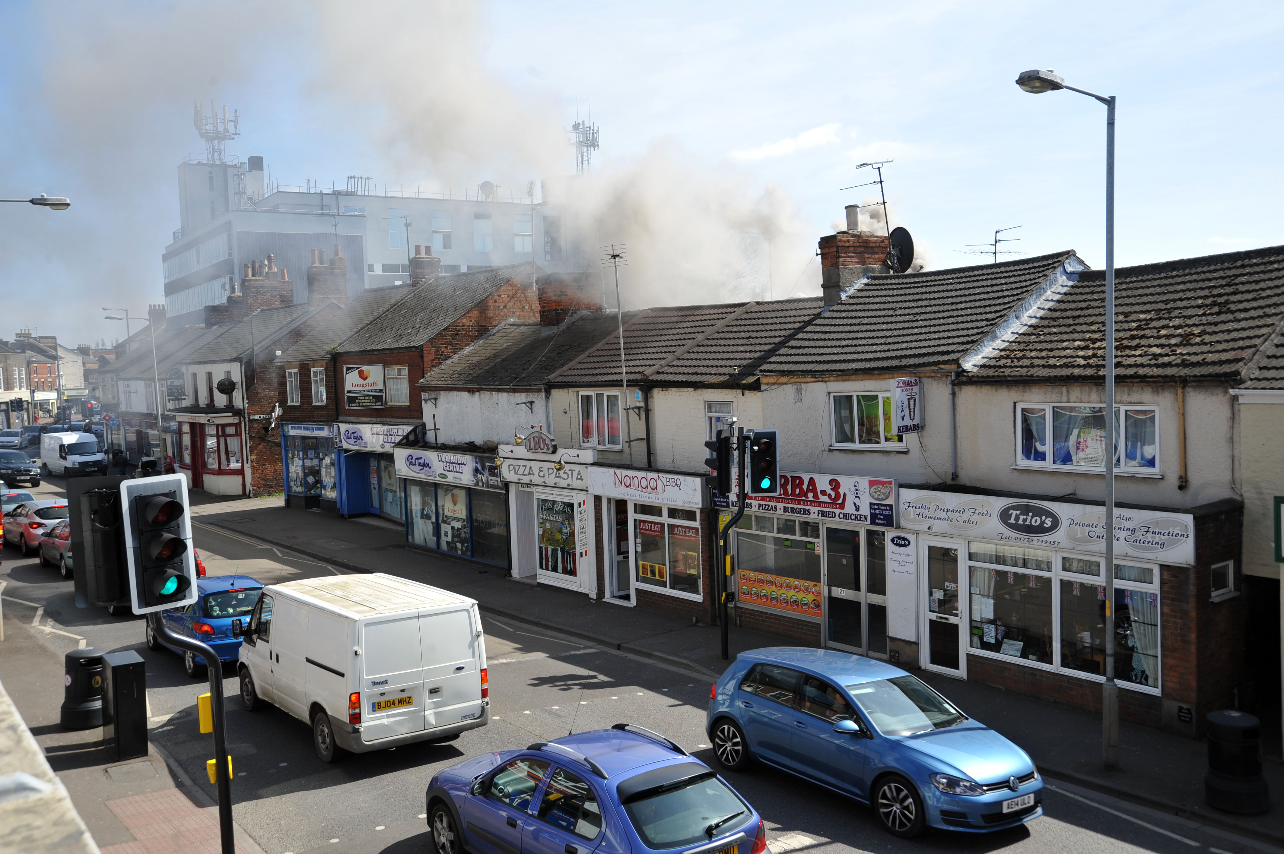 Fire at Spalding takeaway The Voice
