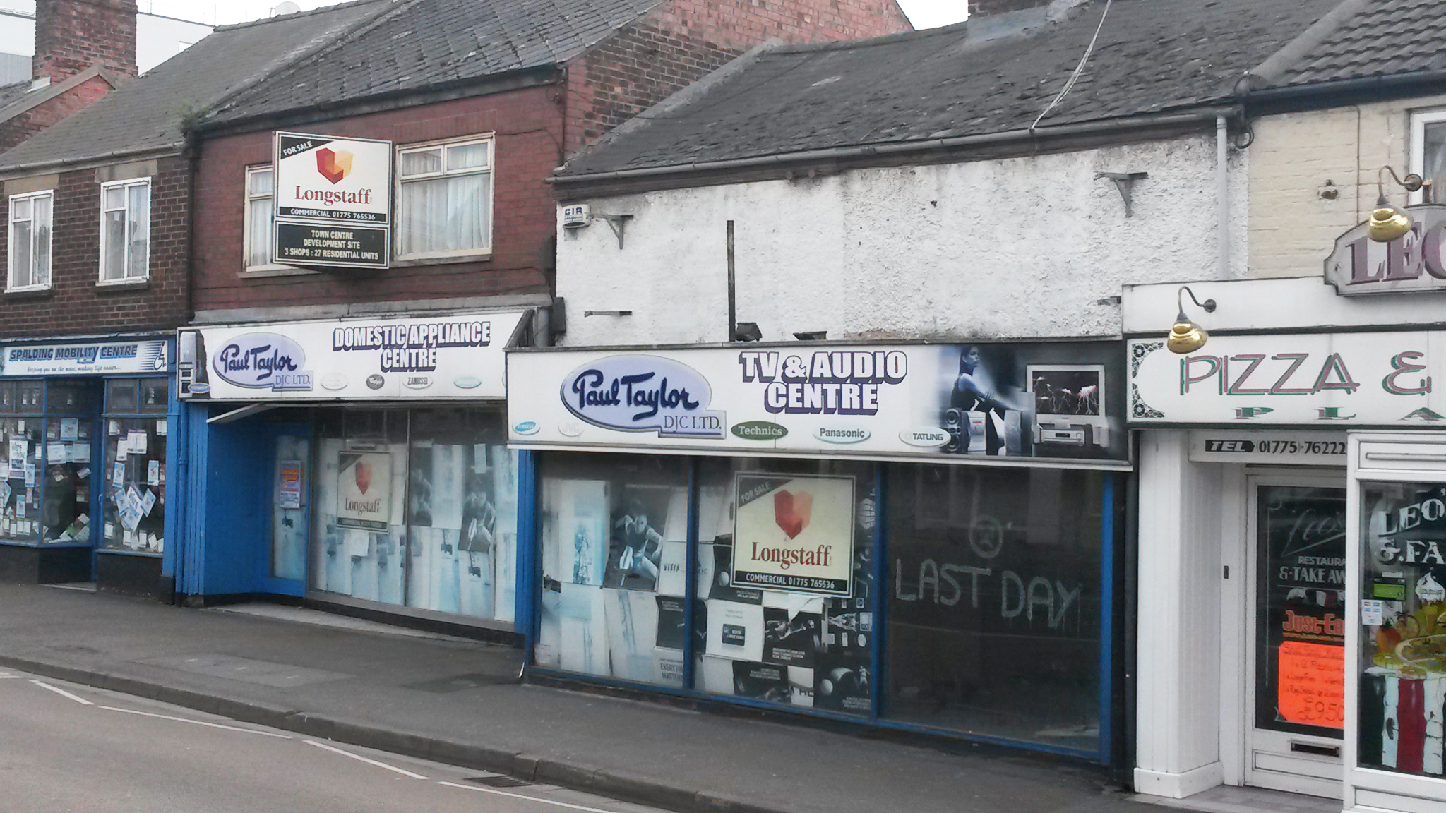 International supermarket and offlicence plan for Spalding exelectrical store The Voice