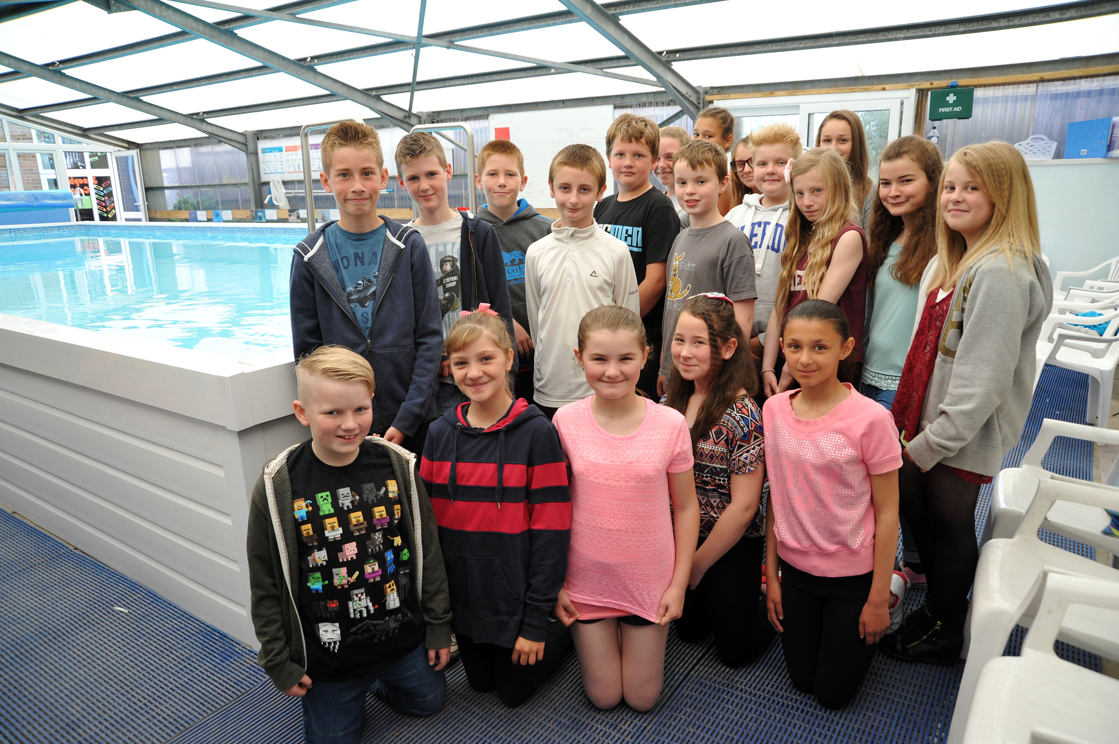 Pupils in Whaplode achieve in the swimming pool too The Voice