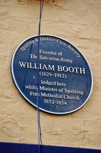 Willian Booth plaque