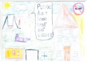 Nursery sign and second primary school winner was Millie Smith (6), of Moulton’s John Harrox Primary School.