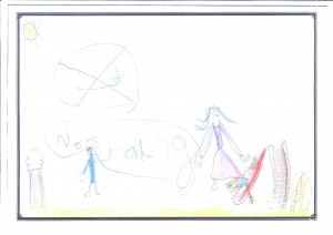 The winning play area sign design was by Gemma Stone (4), who goes to St Bartholomew’s Primary School in West Pinchbeck.