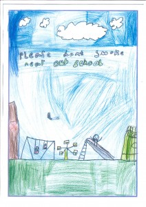 Eight-year-old Millie McNeil’s winning entry in the primary school category. Millie goes to Spalding Parish Day School.
