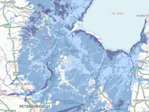 Environment Ageny flood map
