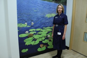 Top - The Waterlily Birth Centre at The Queen Elizabeth Hospital King’s Lynn and (above) the trust’s director of nursing Catherine Morgan.