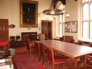 The retiring room – where judges and magistrates considered their verdicts – looks untouched from two years ago when the premises - built in 1843 - was last used as a court.