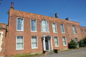 Listed property The Grange in Pinchbeck Road, Spalding