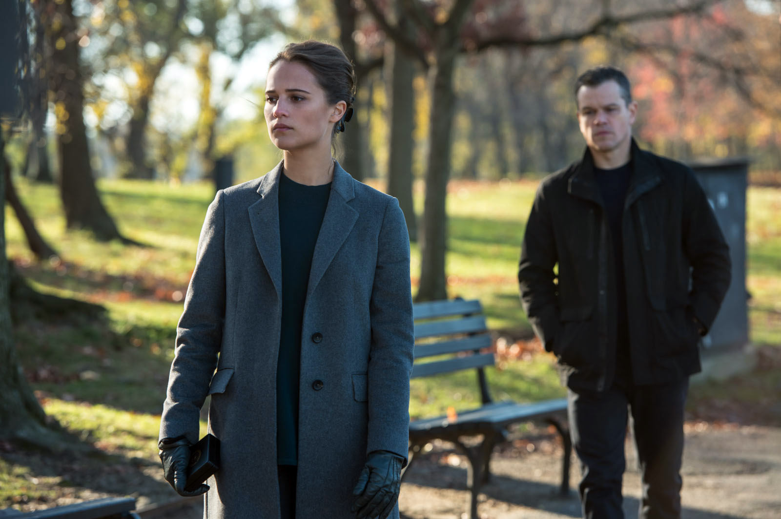 WELCOME ADDITION: Alicia Vikander plays a great role in Jason Bourne.