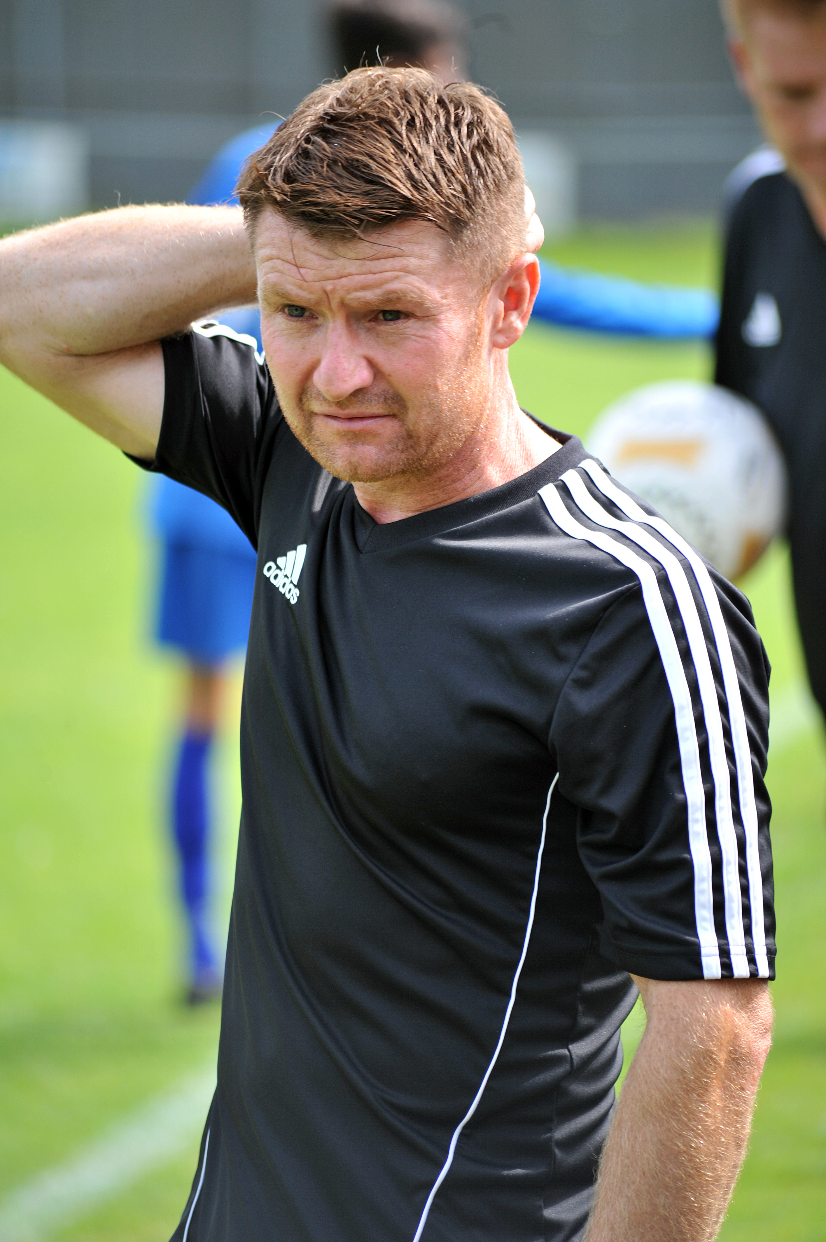 SCATHING: Graham Drury blasted his captain Paul Malone after seeing Stamford lose 2-1 at Spalding. Photo by NIKKI CLUCAS