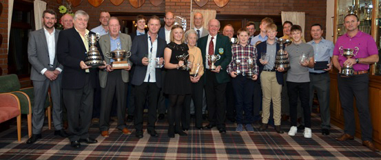 TROPHY TIME: All of the prize winners from Spalding Golf Club's presentation night on Friday. Photo supplied